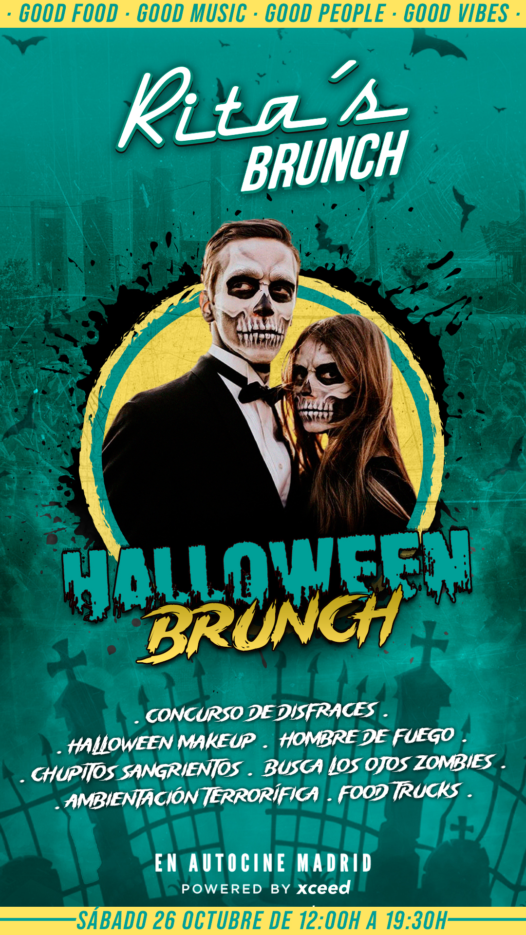 HALLOWEEN BY RITA'S BRUNCH - 26 OCTUBRE