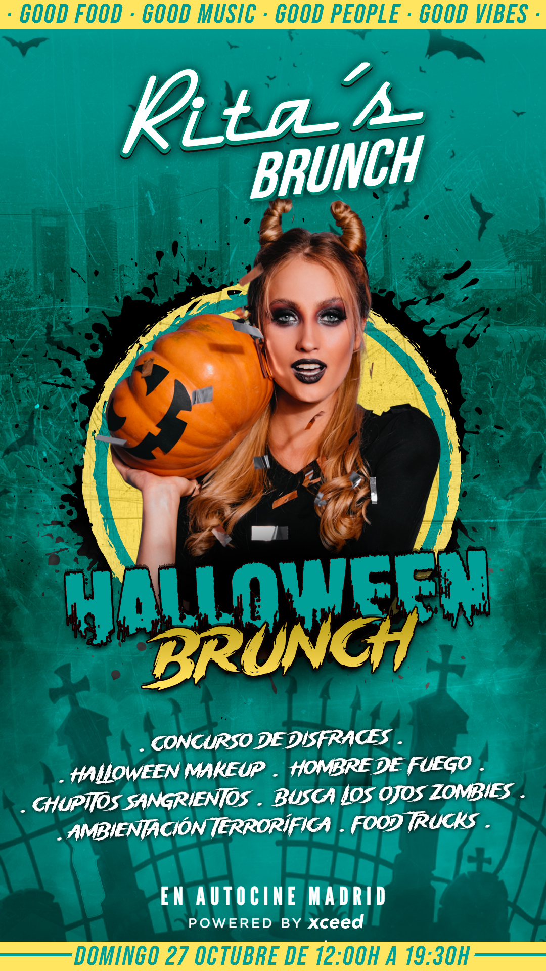 HALLOWEEN BY RITA’S BRUNCH - 27 OCTUBRE