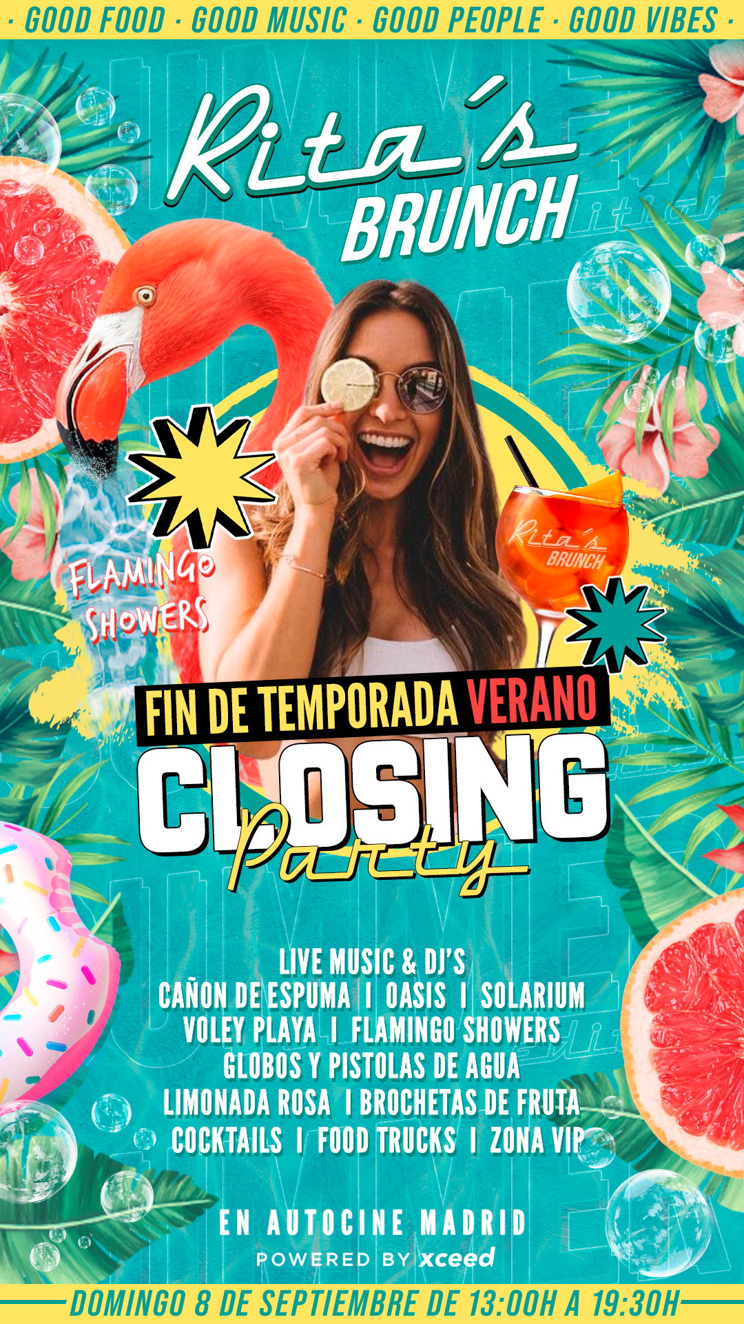 CLOSING RITA'S SUMMER EDITION - 8 SEPTIEMBRE