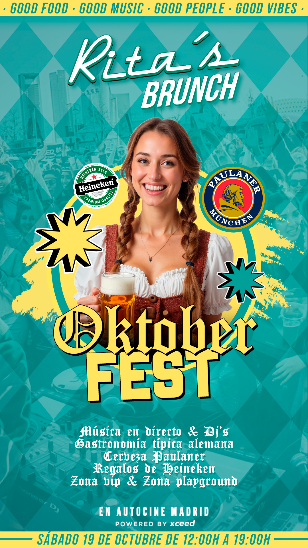 RITA'S BRUNCH: OKTOBERFEST - 19 OCTUBRE