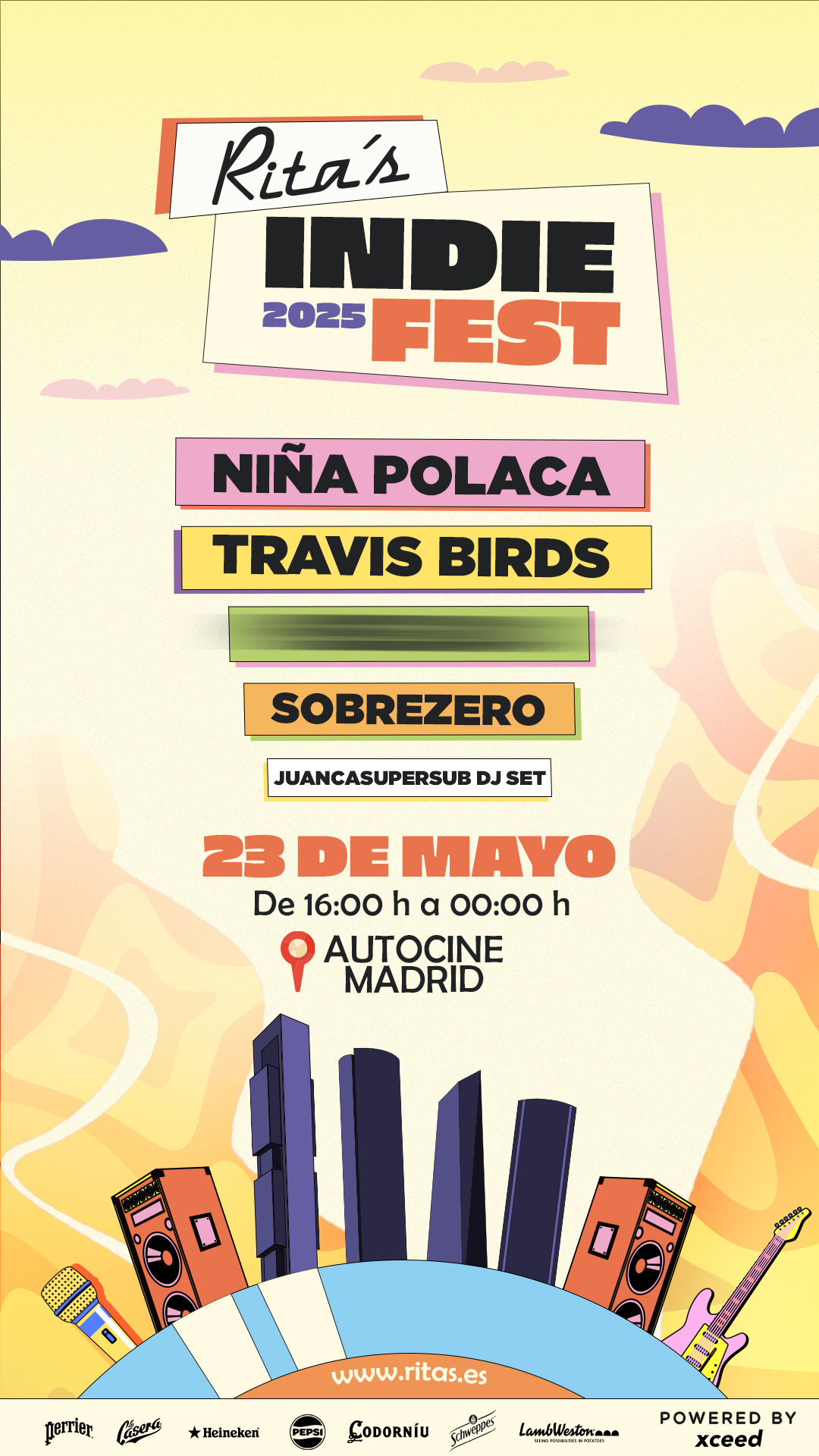 RITA'S INDIE FEST - 23 MAYO